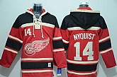 Detroit Red Wings #14 Brendan Shanahan Red Hoodie,baseball caps,new era cap wholesale,wholesale hats